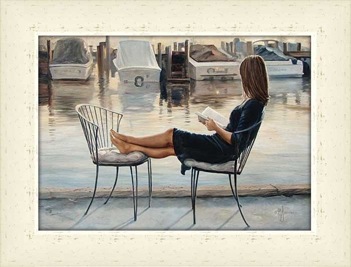 Reading on the Dock